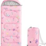 Lightweight 3-Season Sleeping Bag for Girls & Toddlers