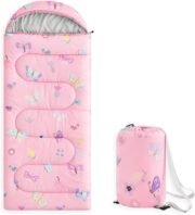 Lightweight 3-Season Sleeping Bag for Girls & Toddlers