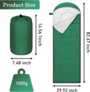 Lightweight Waterproof Sleeping Bag (Adult & Child) - Image 2
