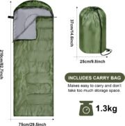Set of Two Waterproof, Warm Sleeping Bags - Image 2
