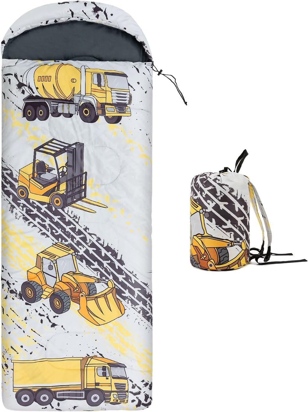 71JOo5NNhbL._AC_SL1500_.jpg Lightweight 3-Season Waterproof Sleeping Bag for Kids - Image 1
