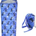 Portable 3-Season Waterproof Sleeping Bag for Kids