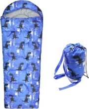 Portable 3-Season Waterproof Sleeping Bag for Kids