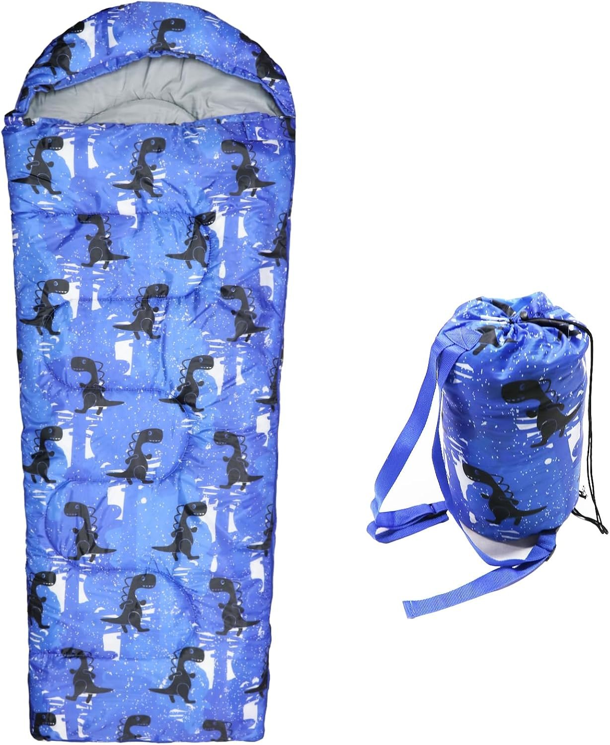 71l3P-fEhOL._AC_SL1500_.jpg Portable 3-Season Waterproof Sleeping Bag for Kids - Image 1