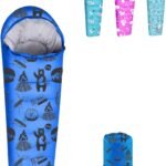 Mummy Sleeping Bag for Kids (Includes Pillowcase)