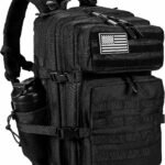 Unisex Military Tactical Backpack, 45L Military Three-Piece Large Capacity Backpack